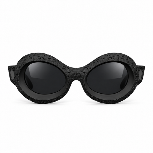 Infy Black sunglasses, front view